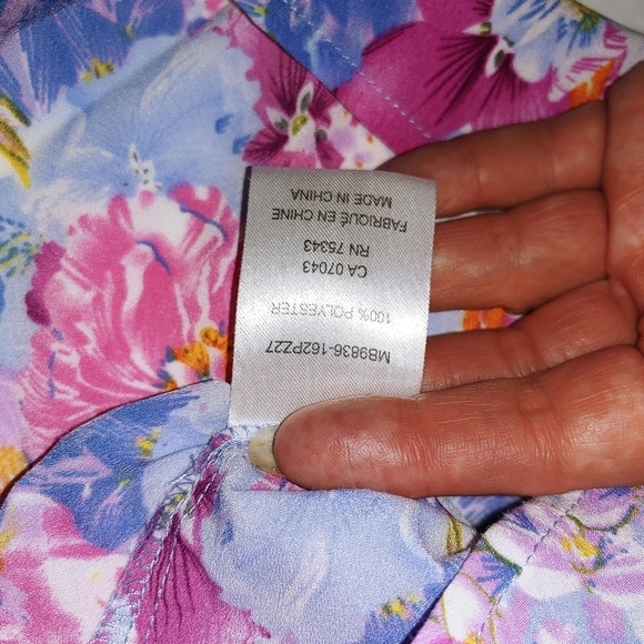 Pretty Floral Tank XL - Picture 5 of 5